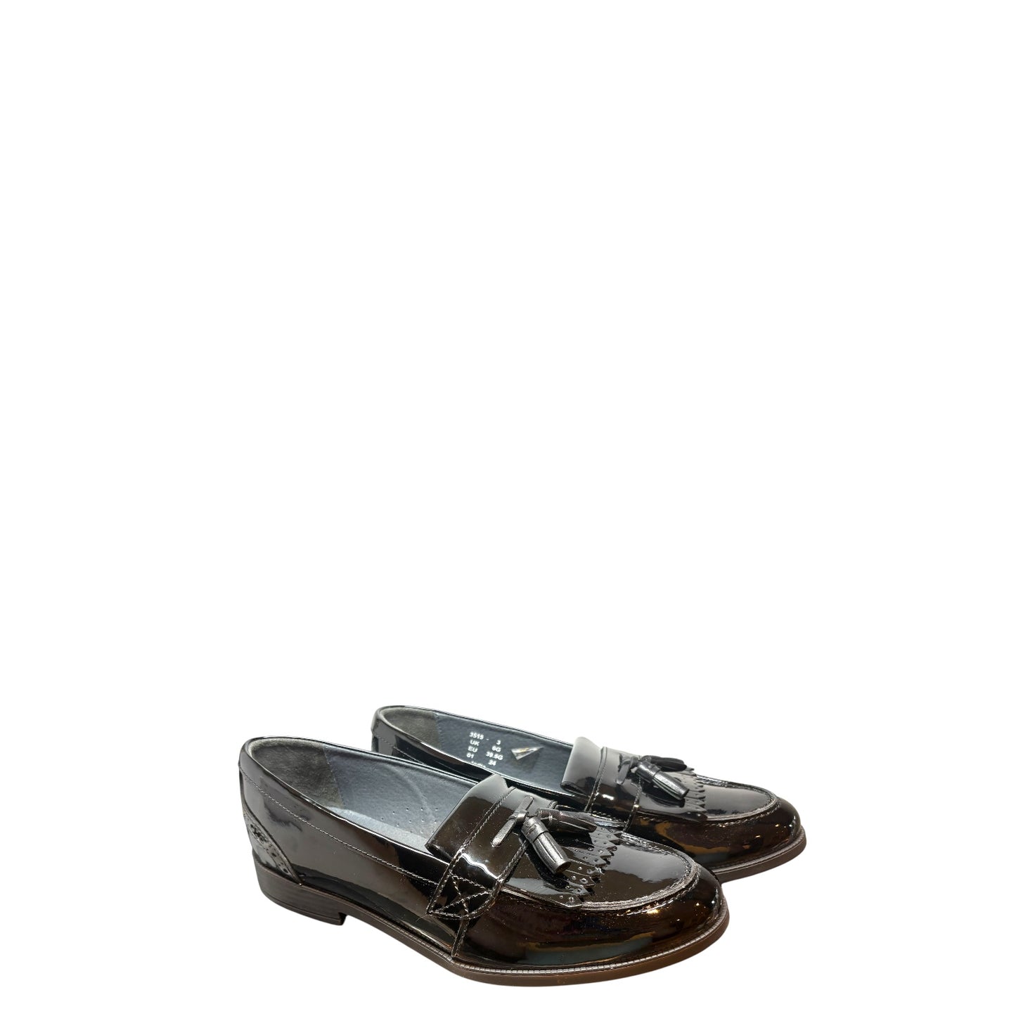 Susst Gaby Boat Shoe (Black)- Snr Girls School Shoes