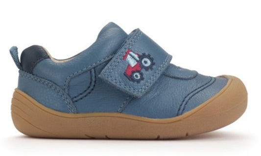 Harvest blue leather