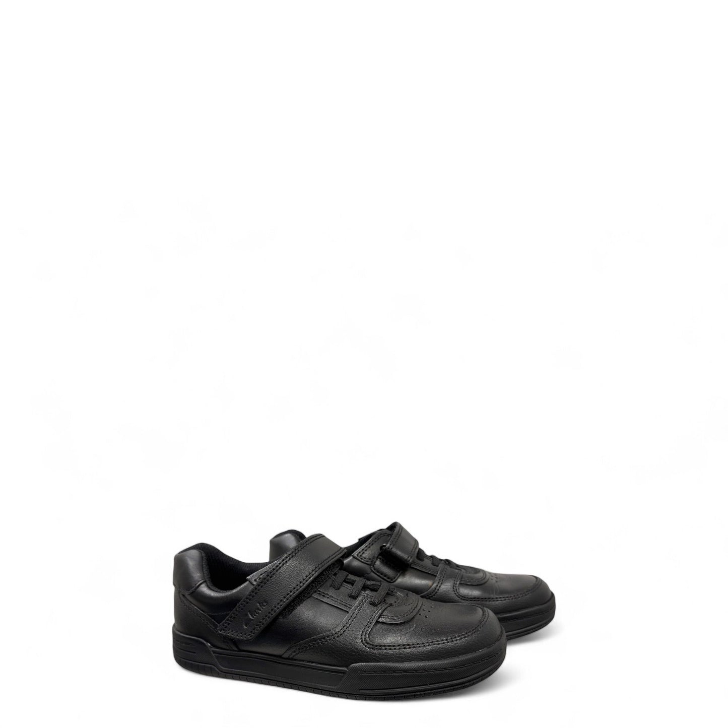 Clarks Fawn Lay O-Jnr Boys School Shoes