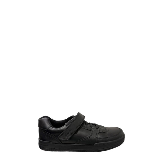 Clarks Fawn Lay O-Jnr Boys School Shoes
