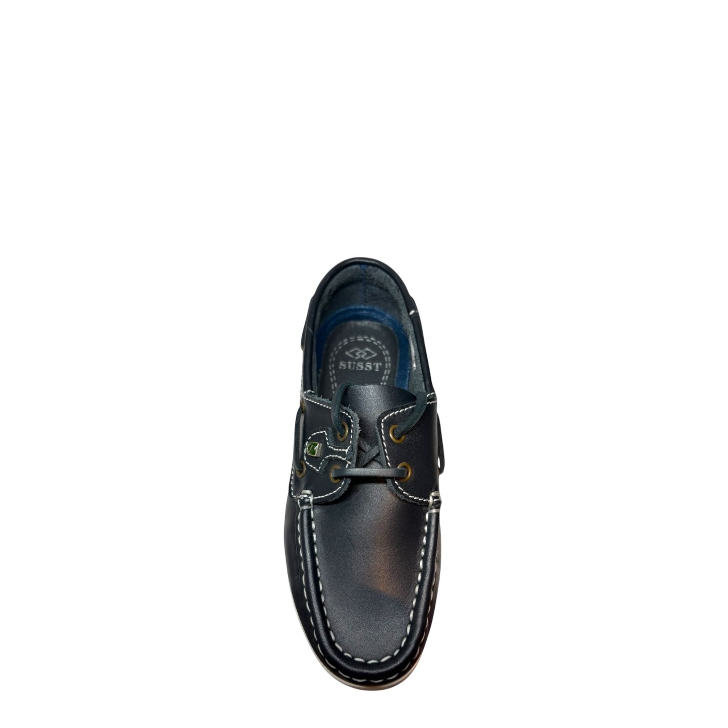 Susst Gaby Boat Shoe (Navy)-Snr Girls School Shoes