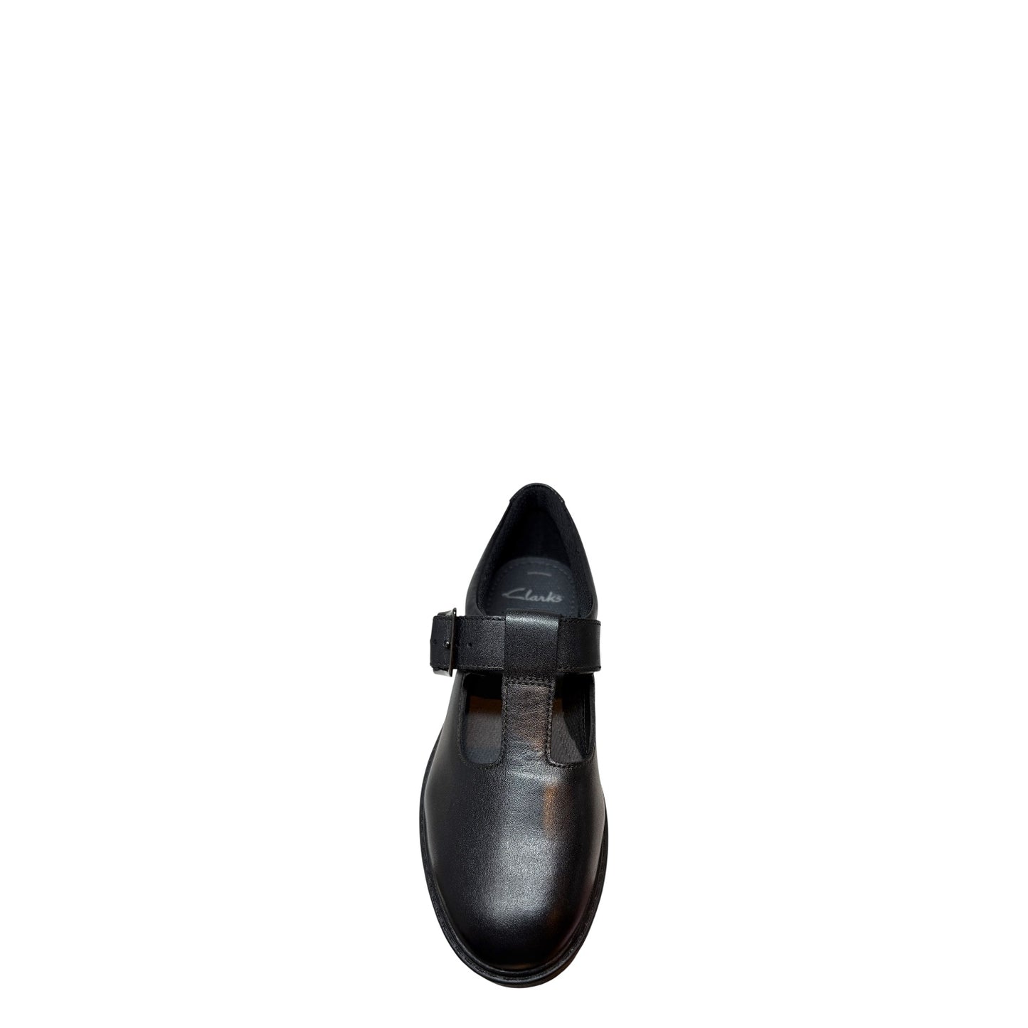 Clarks Loxham Shine Y-Snr Girls School Shoes