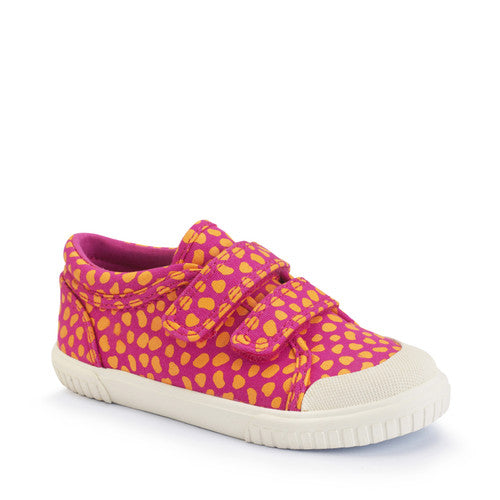Skipper Magenta/orange splash canvas
