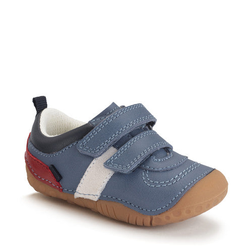 Zap Denim blue leather/suede