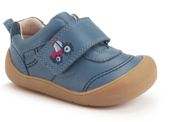Harvest blue leather