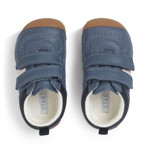 Zap Denim blue leather/suede