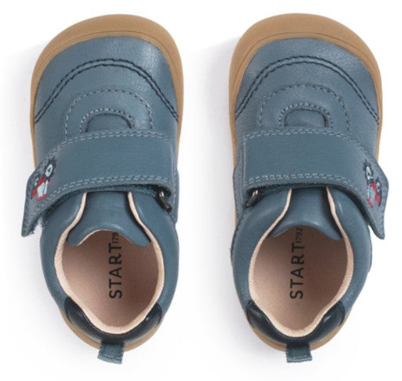 Harvest blue leather