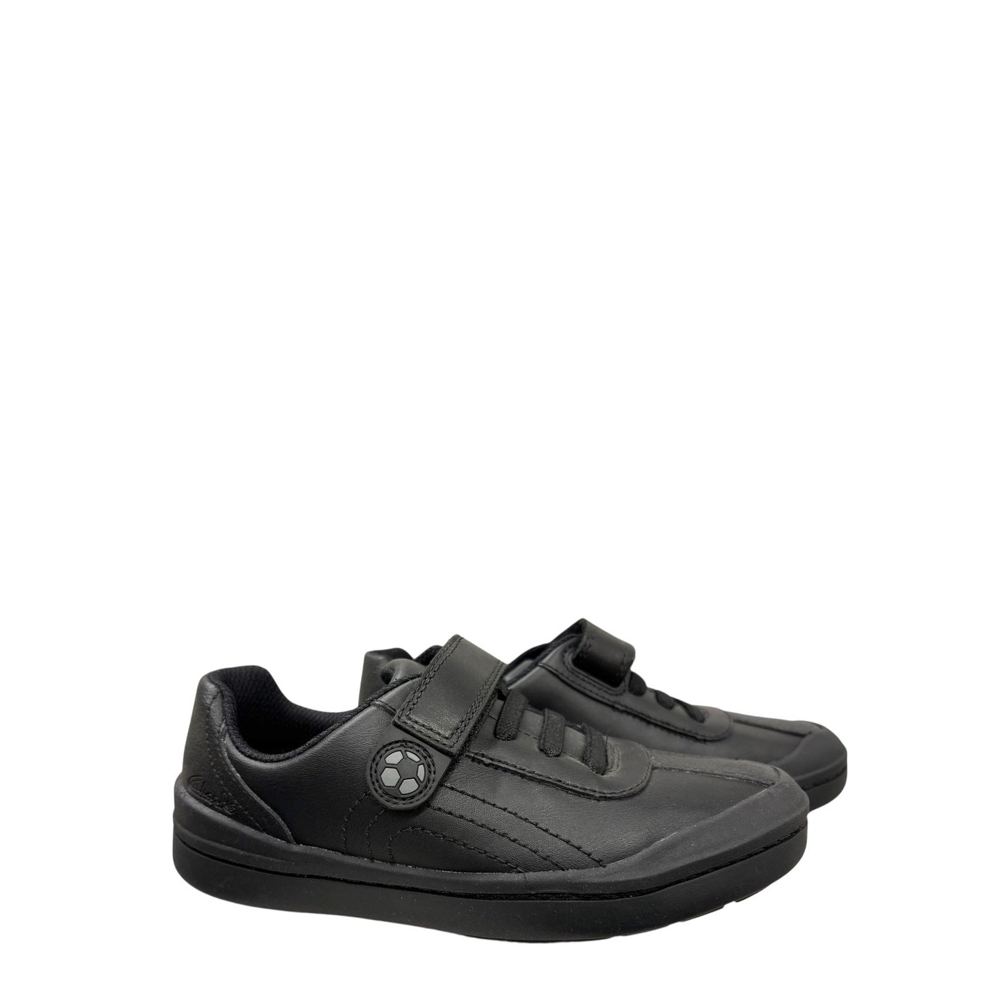 Clarks Rocks Pass K- Jnr Boys School Shoes