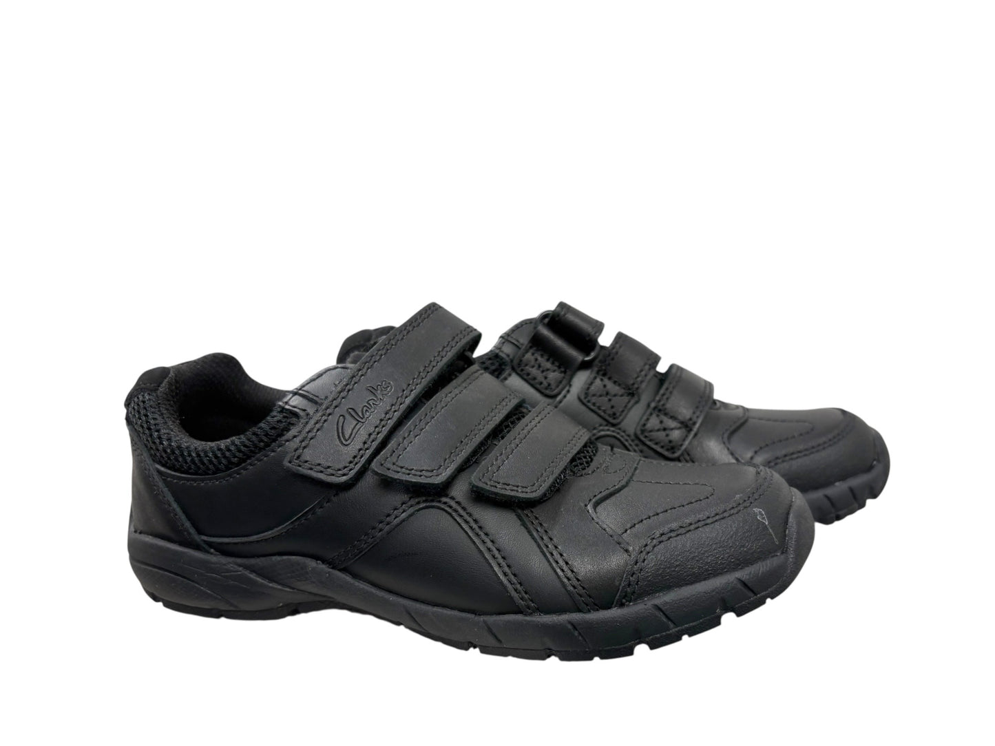Clarks Air Learn- Jnr Boys School Shoes