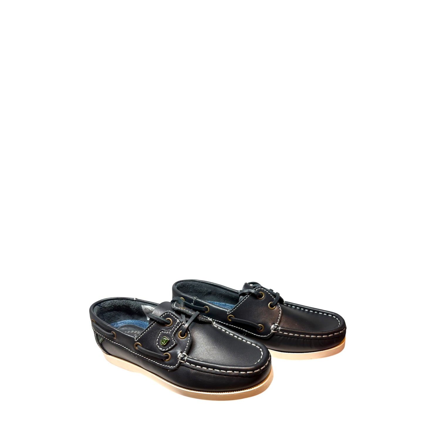 Susst Gaby Boat Shoe (Navy)-Snr Girls School Shoes