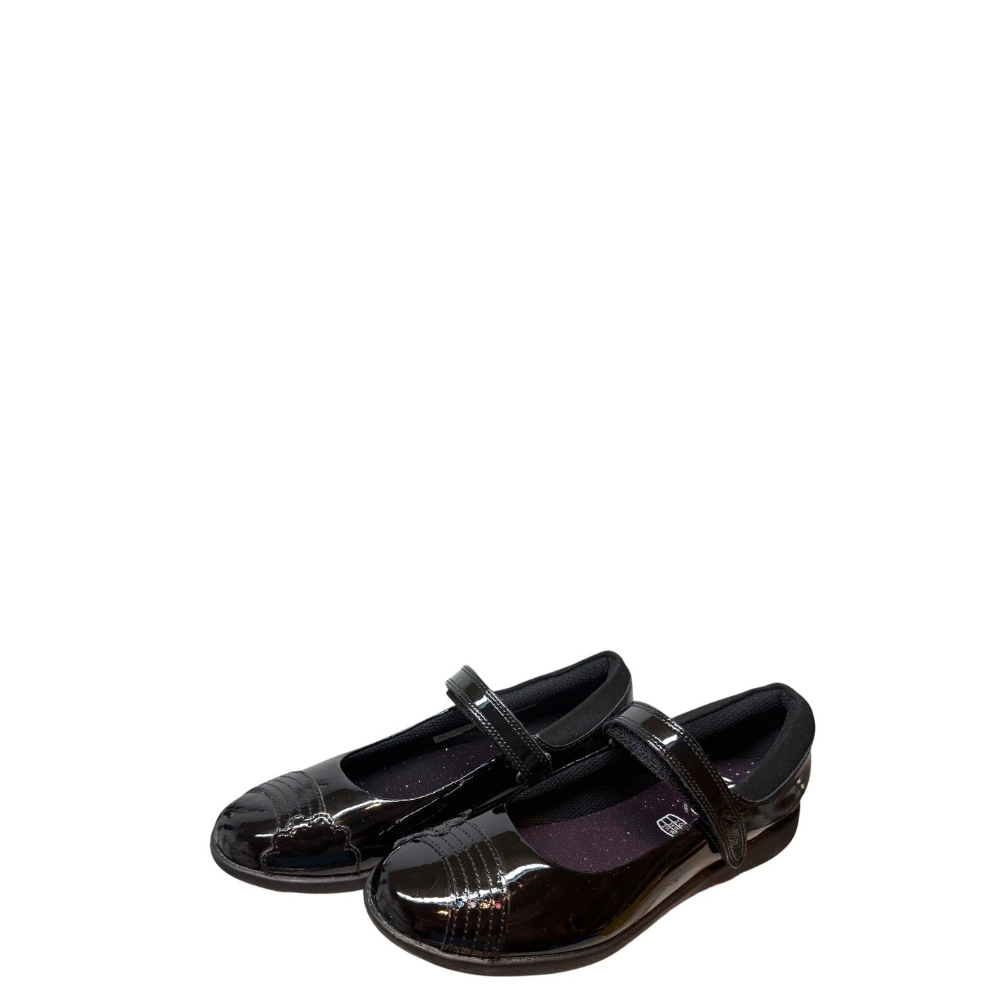 Clarks Etch Gem K- Jnr Girls School Shoes
