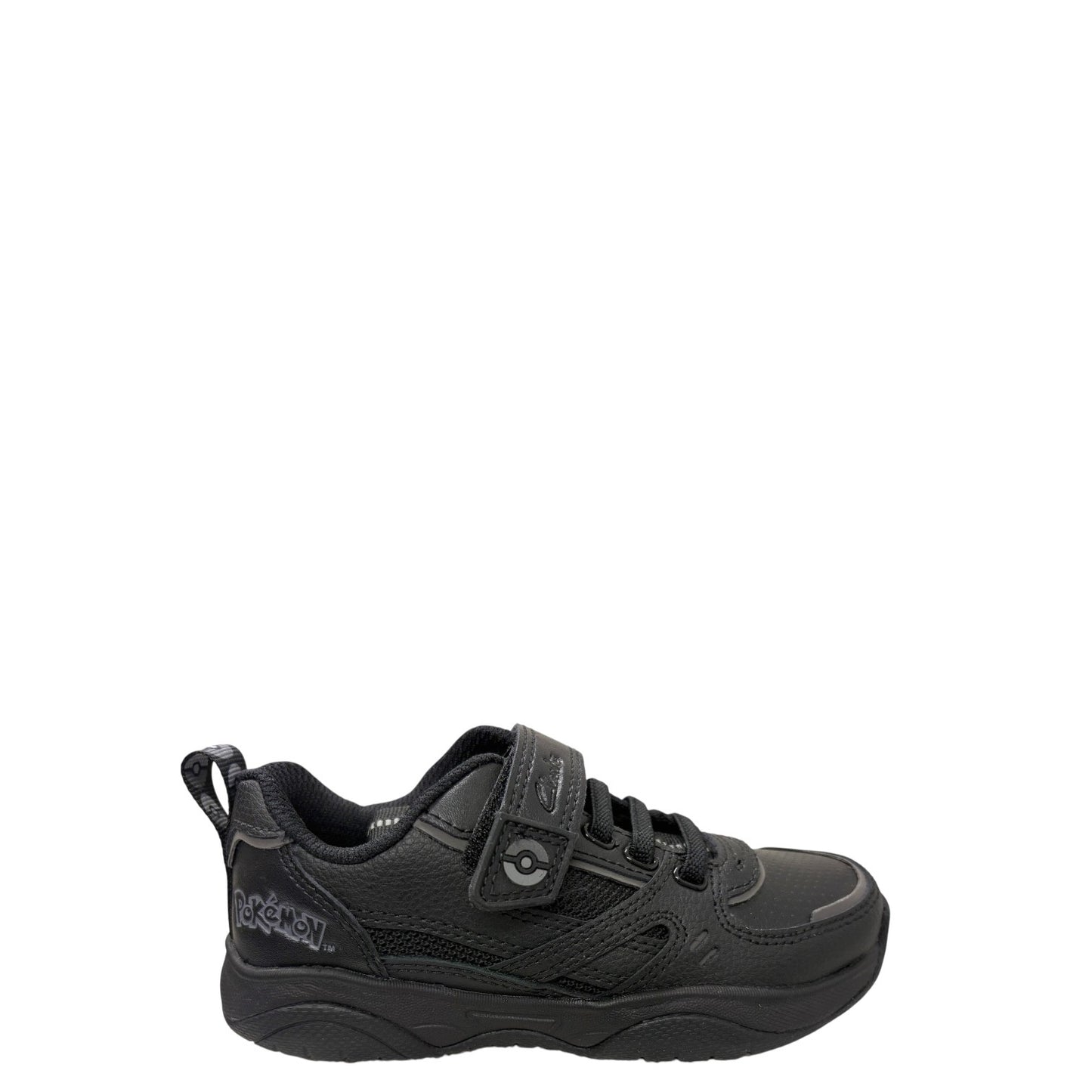 Clarks Grip Trade K (Pokemon)- Jnr Boys School Shoes