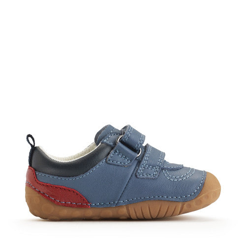 Zap Denim blue leather/suede