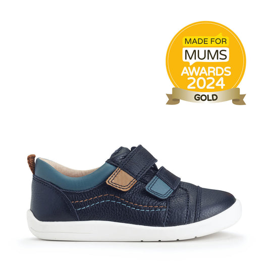 Playhouse Denim blue leather
