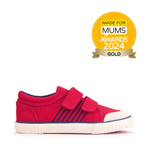 Sandy Beach Red Canvas